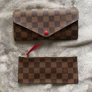 Louis Vuitton Josephine Wallet, Damier Ebene